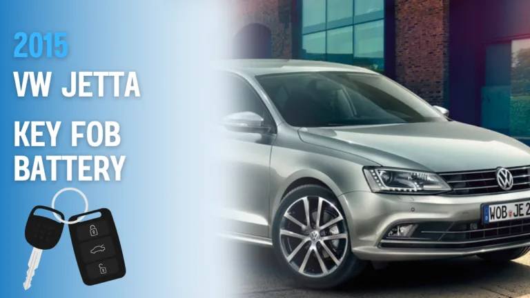 2015 VW Jetta Key Fob Battery