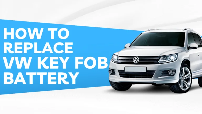vw key fob battery