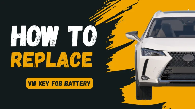 vw key fob battery
