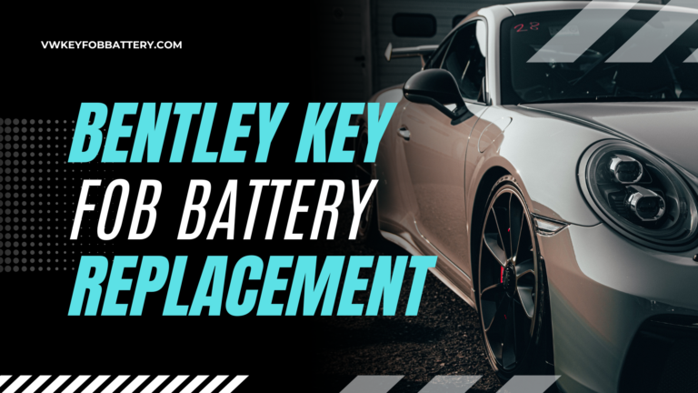 Bentley Key Fob Battery Replacement